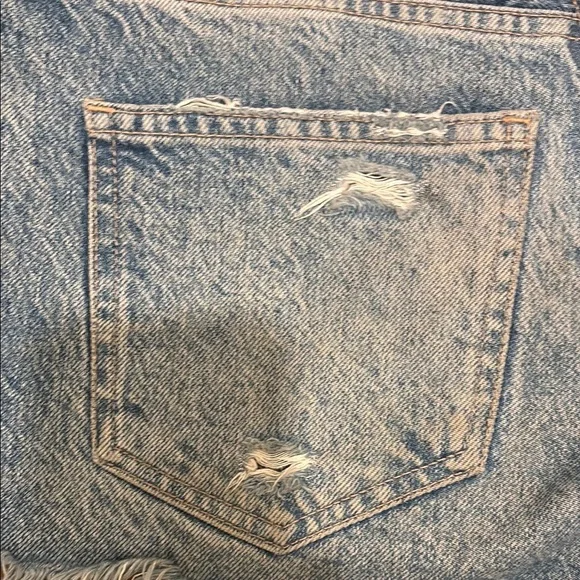 Distressed Denim Women Shorts - Picture 7 of 10
